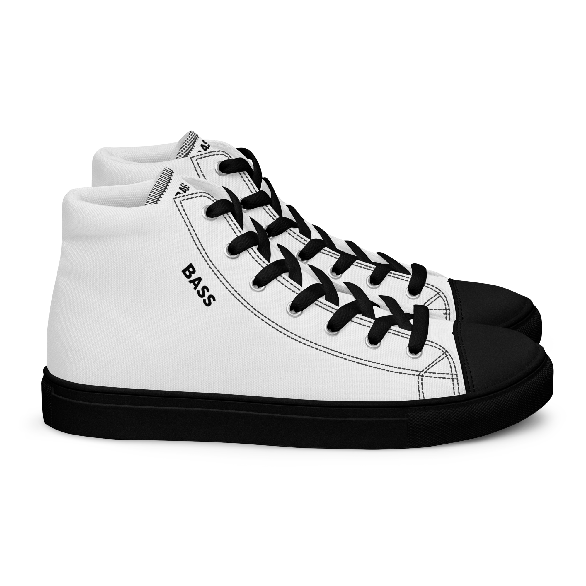Men’s high top canvas shoes - Image 4