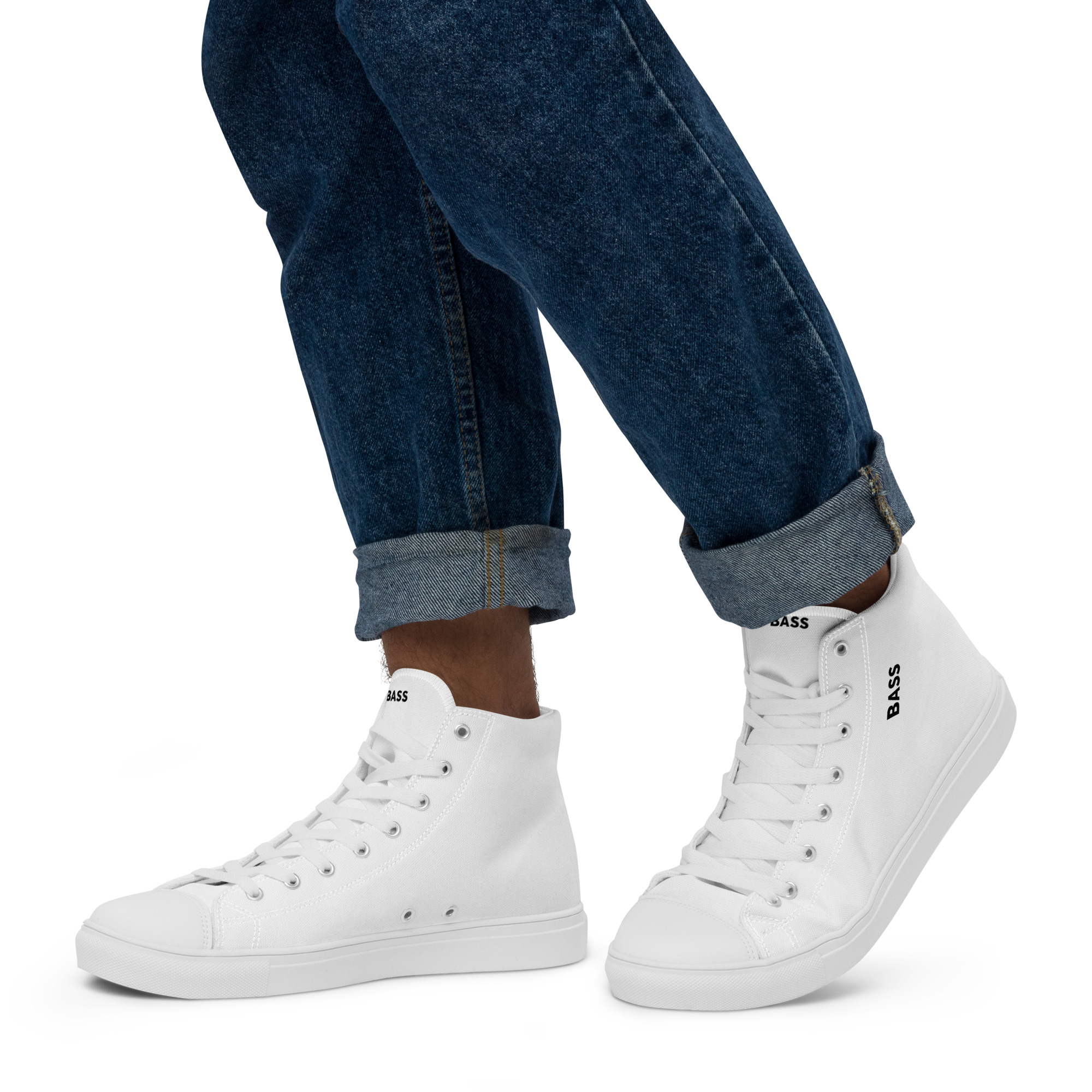 Men’s high top canvas shoes - Image 7