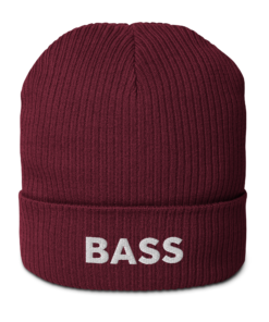 Organic ribbed beanie
