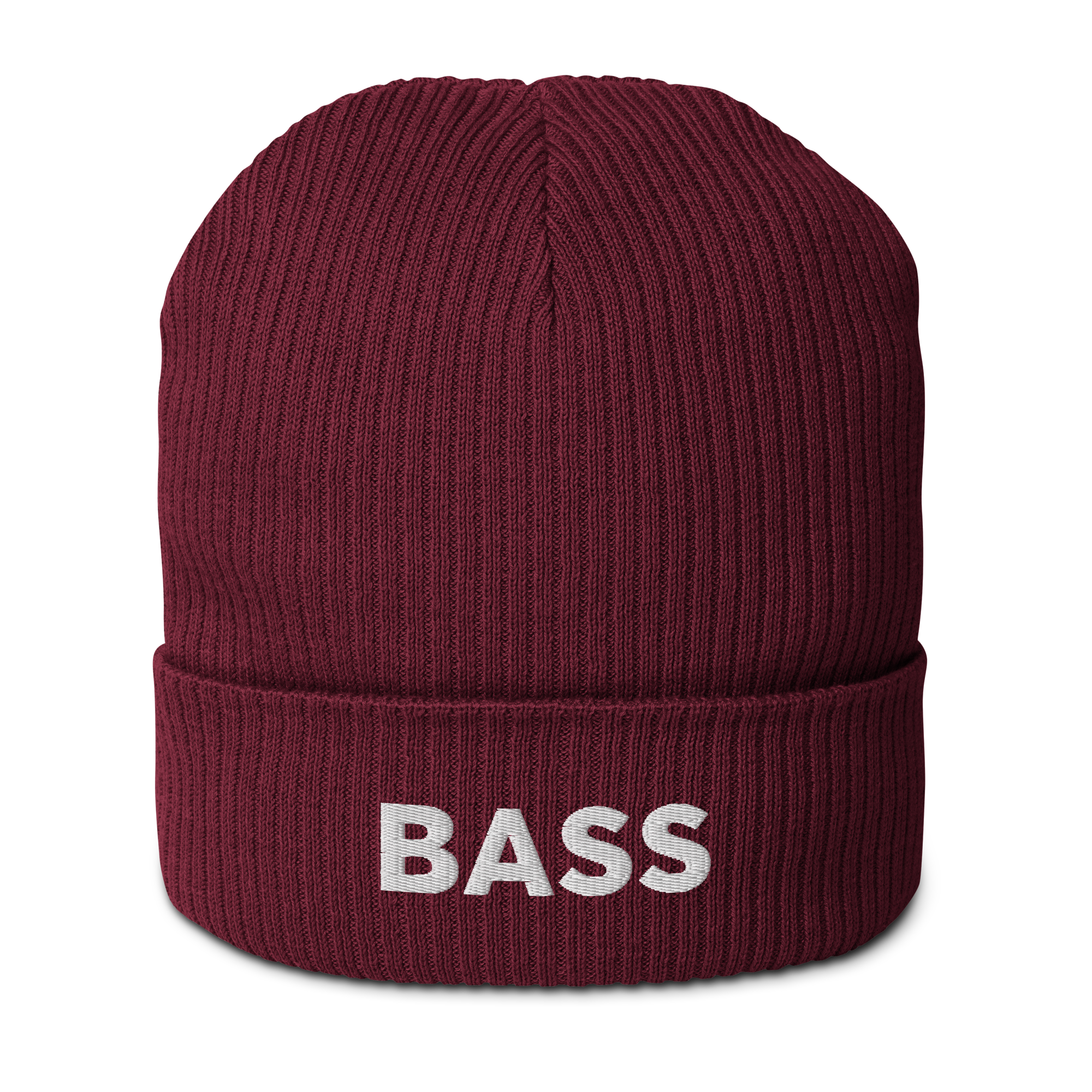 Organic ribbed beanie