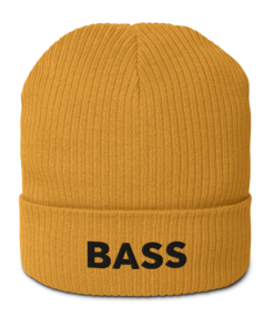 Alternative view of Organic ribbed beanie
