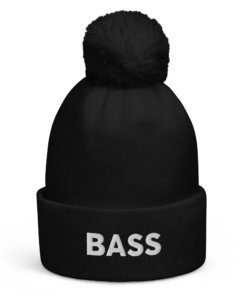 Alternative view of Pom pom beanie