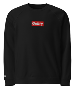 Unisex organic raglan sweatshirt