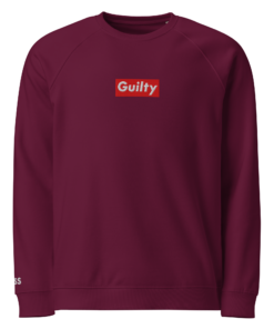 Alternative view of Unisex organic raglan sweatshirt