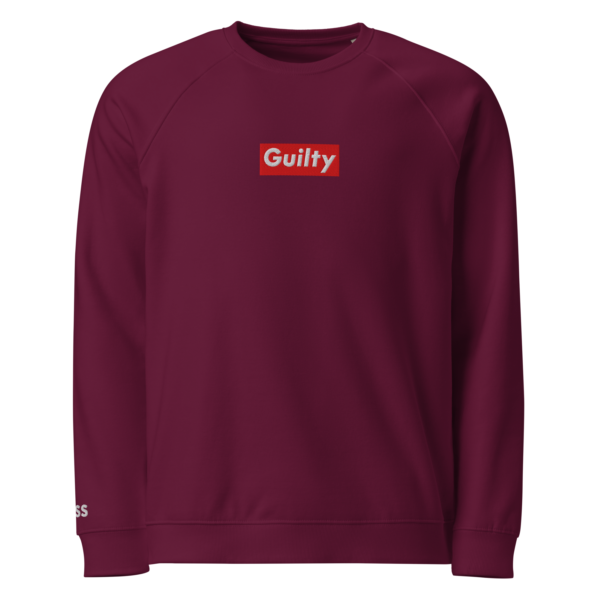 Unisex organic raglan sweatshirt - Image 2