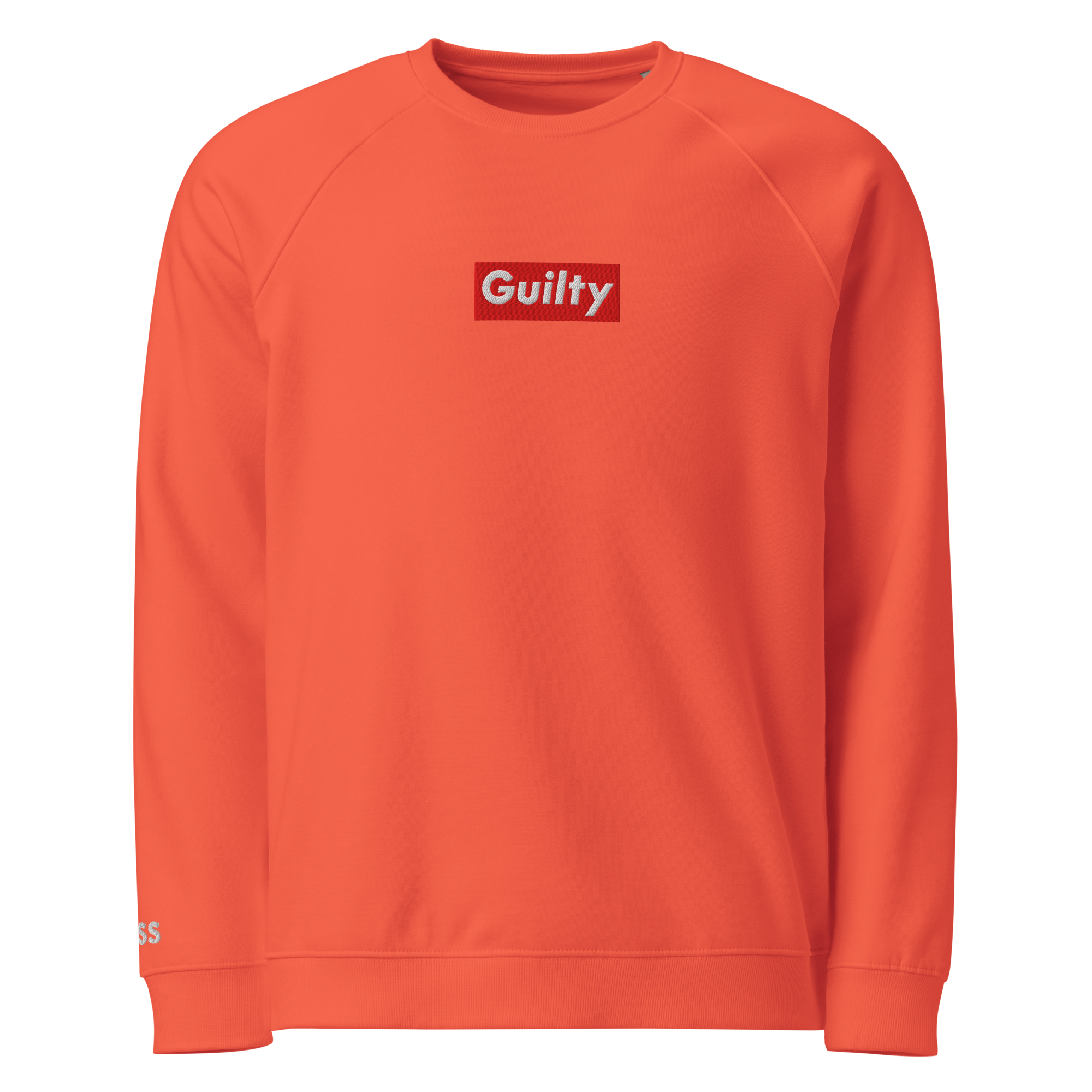 Unisex organic raglan sweatshirt - Image 4