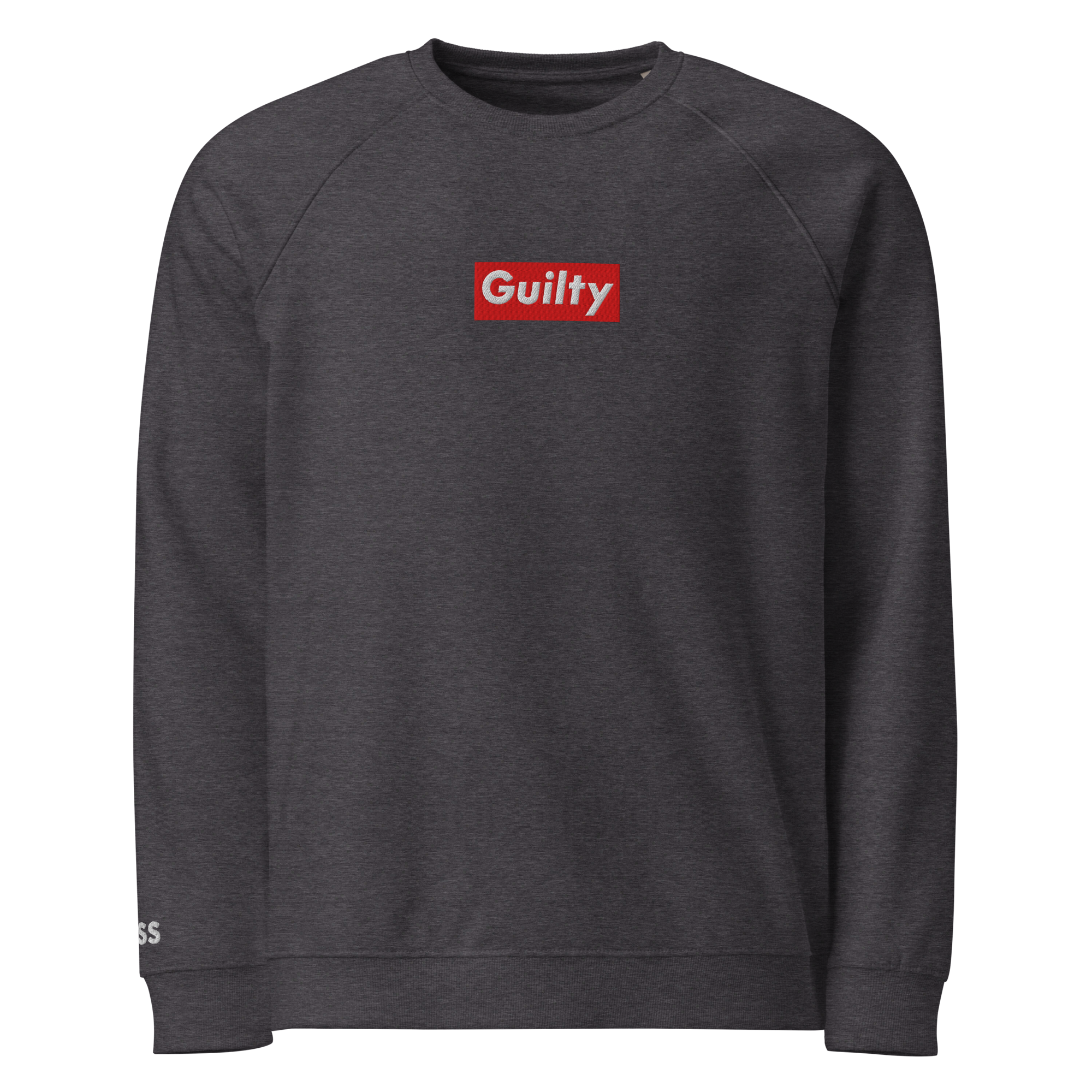 Unisex organic raglan sweatshirt - Image 3
