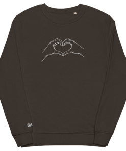 Unisex organic sweatshirt