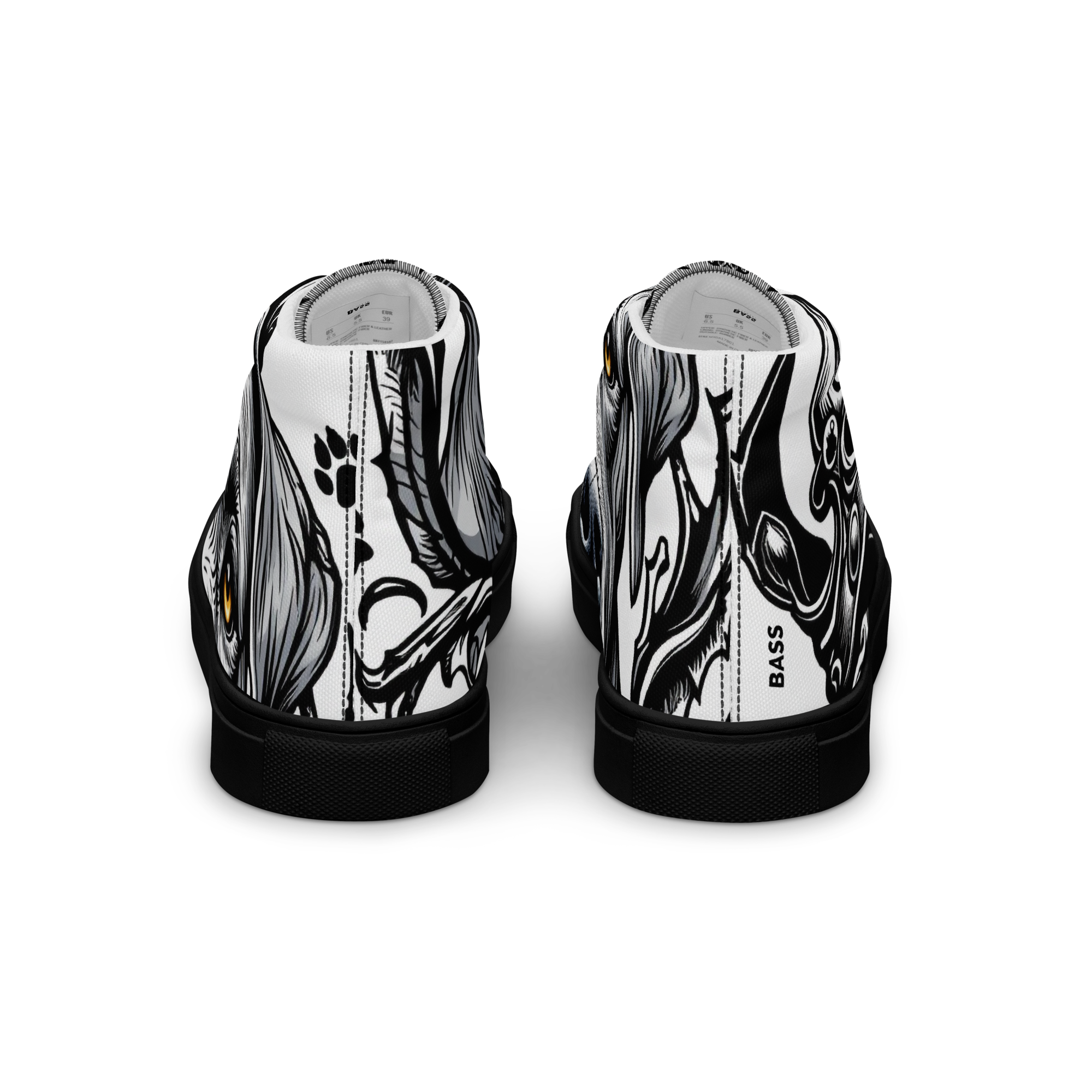 Women’s high top canvas shoes - Image 7