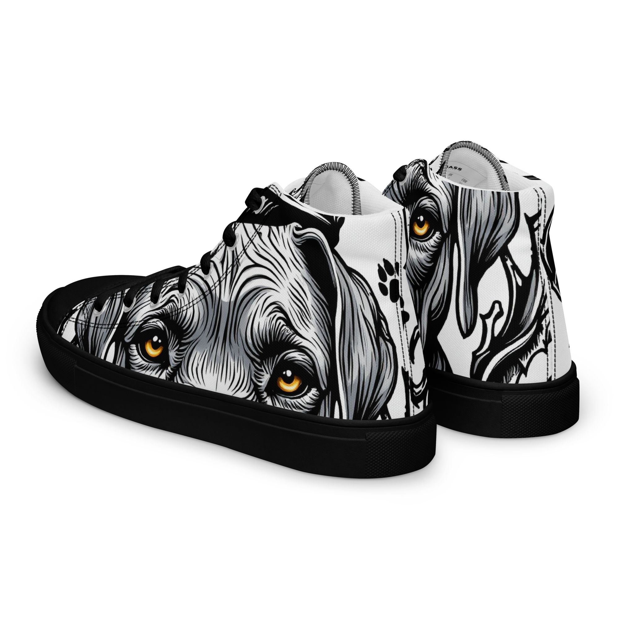 Women’s high top canvas shoes - Image 5